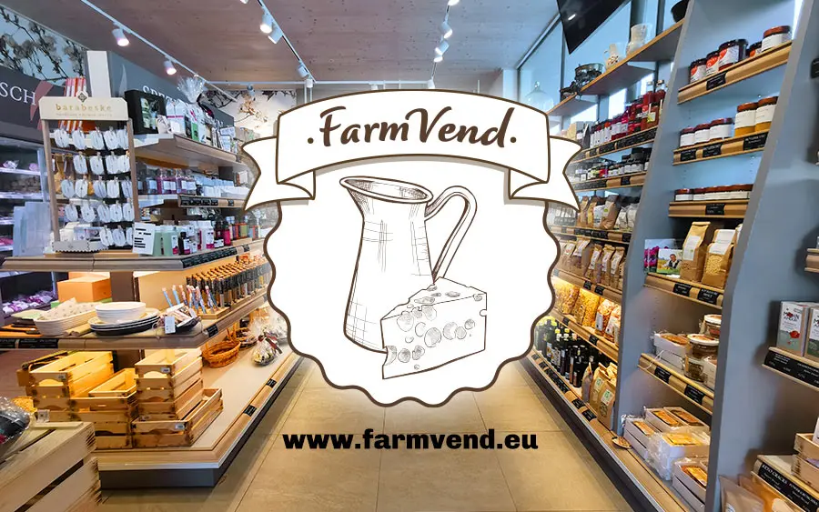 FarmVend Automaten Innenansicht Laden